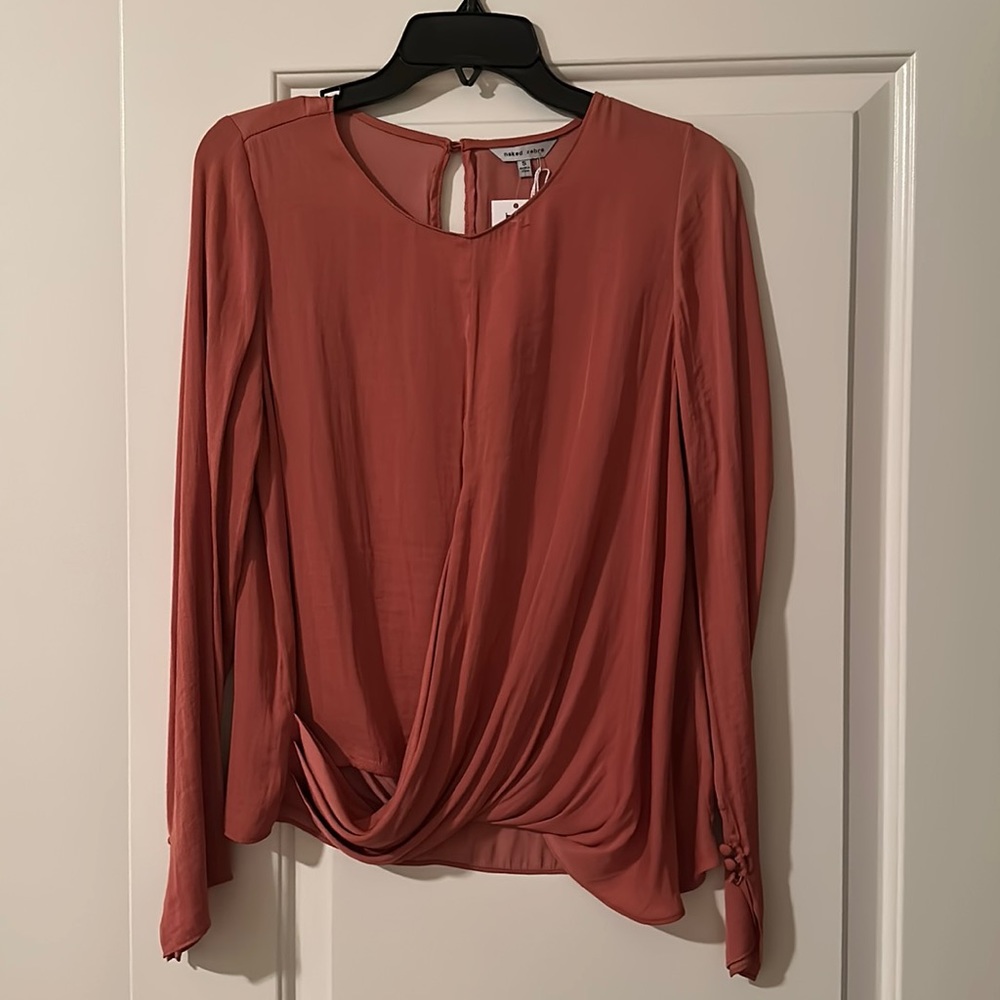 NWT Size S Naked Zebra Top